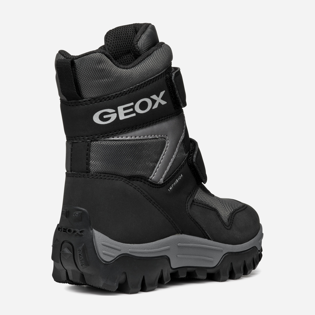 Дитячі демісезонні чоботи для хлопчика Geox J Himalaya Boy B Abx J46FRE0FU50C9211 30 Чорний/Сірий (8056206905757) - зображення 4