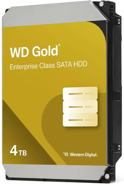 Dysk twardy Western Digital Gold Enterprise Class 4TB 7200rpm 256MB 3.5" SATAIII (WD4004FRYZ) - obraz 2