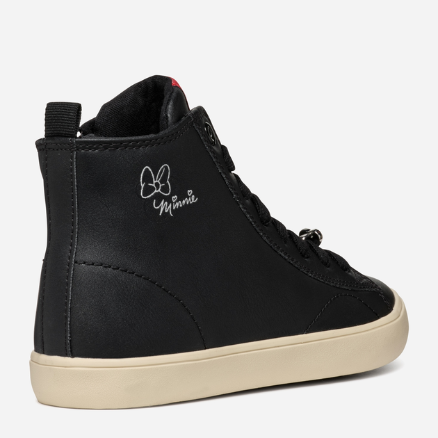 Дитячі кеди для дівчинки Geox J Gisli Girl J464NH000BCC0048 29 Чорні (8056206877689) - зображення 4
