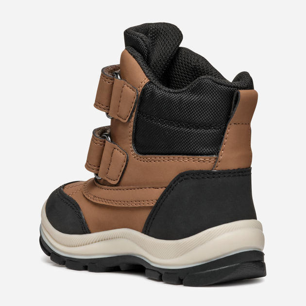 Дитячі демісезонні чоботи для хлопчика Geox B Flanfil Boy B Abx B463VA050FUCR69B 23 Коричневі (8056206937185) - зображення 3