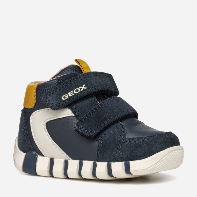 Buty sportowe chłopięce na rzepy Geox B Iupidoo Boy B4655B022BCCF42Q 26 Granatowe (8056206940185) - obraz 2