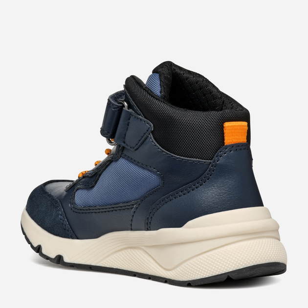 Botki młodzieżowe dla chłopca Geox J Rooner Boy J46H0E054FUC0700 35 Niebieskie (8056206986091) - obraz 3