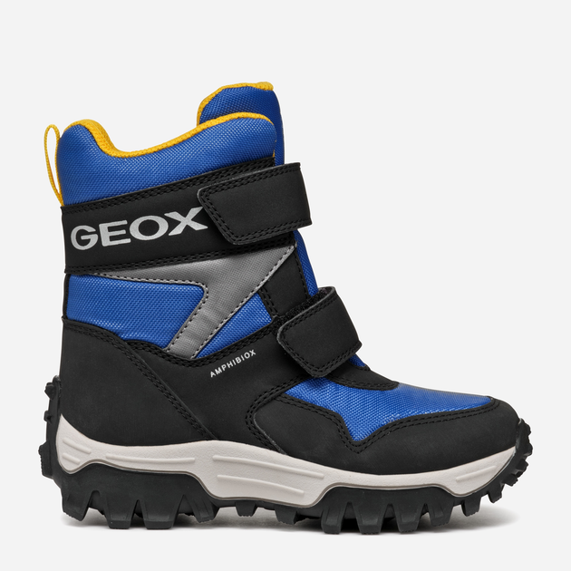 Дитячі черевики демісезонні для хлопчика Geox J Himalaya Boy B Abx J46FRE0FU50C0042 28 Чорний/Синій (8056206982062) - зображення 1