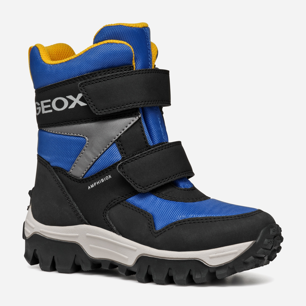 Дитячі черевики демісезонні для хлопчика Geox J Himalaya Boy B Abx J46FRE0FU50C0042 30 Чорний/Синій (8056206982086) - зображення 2