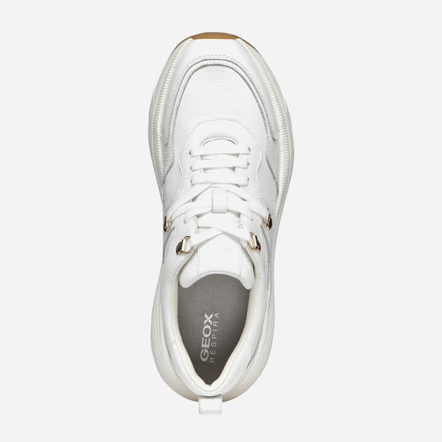 Sneakersy damskie Geox D Diamanta D36UFE00046C1000 39 Białe (8056206464957) - obraz 5