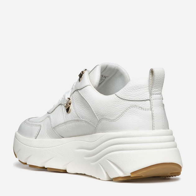 Sneakersy damskie Geox D Diamanta D36UFE00046C1000 40 Białe (8056206464964) - obraz 3
