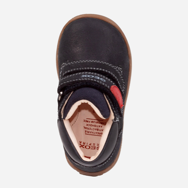 Buty sportowe chłopięce na rzepy Geox B Macchia Boy B164NC03285C4002 24 Granatowe (8050036219121) - obraz 5