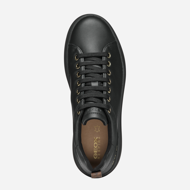 Sneakersy damskie na platformie Geox D Spherica Ecub-2 D46WVA00085C9997 40 Czarne (8056206910386) - obraz 5