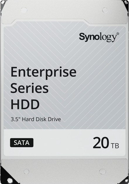 Жорсткий диск Synology Enterprise 20TB 7200rpm 512MB 3.5" SATAIII NAS (HAT5310-20T) - зображення 1