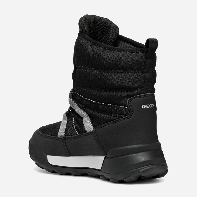 Дитячі зимові чоботи для хлопчика Geox J Trekkyup Boy B Abx J46MBC0FU50C9999 33 Чорні (8056206991026) - зображення 3