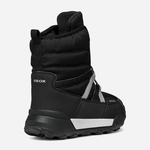 Дитячі зимові чоботи для хлопчика Geox J Trekkyup Boy B Abx J46MBC0FU50C9999 33 Чорні (8056206991026) - зображення 4
