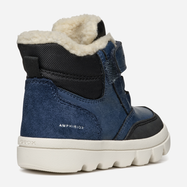 Дитячі зимові черевики для хлопчика Geox B Willaboom Boy B Ab B365BC0ME22C4008 22 Сині (8056206934634) - зображення 4