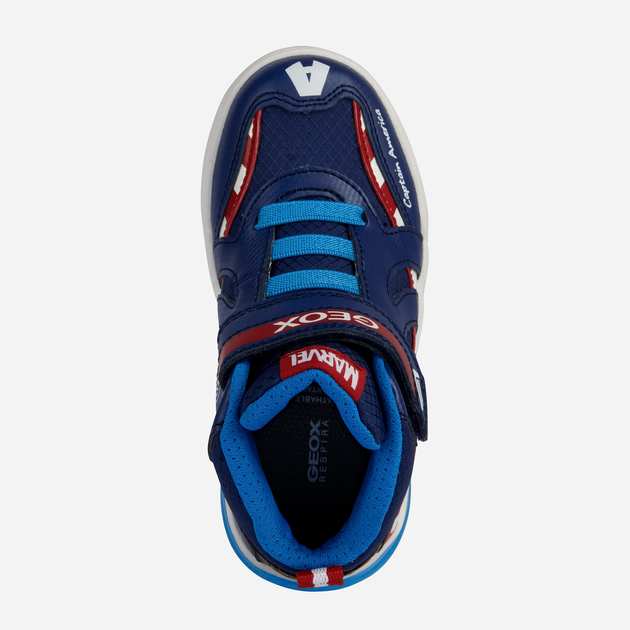 Дитячі кеди для хлопчика Geox J Grayjay Boy J369YC0FU50C0735 33 Сині (8056206225497) - зображення 6