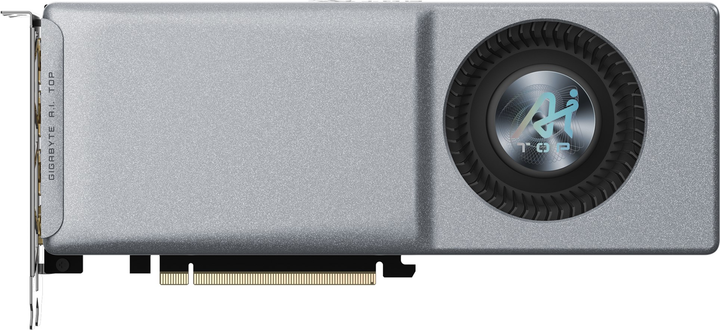Видеокарта Gigabyte PCI-Ex GeForce RTX 4070 Ti Super AI Top 16G 16GB GDDR6X (256bit) (2610/21000) (HDMI, 3 x DisplayPort) (GV-N407TSAI TOP-16GD) - изображение 1