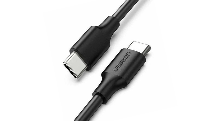 Кабель Ugreen US286 QC4.0 60W USB Type-C - USB Type-C Black 2m - зображення 4