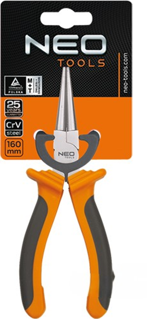 Szczypce okrągłe NEO Tools 160 mm 01-020 (5907558401646) - obraz 2