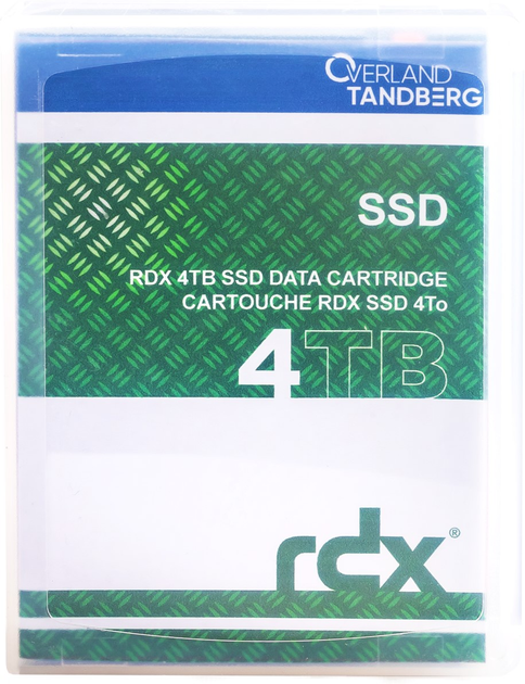 Kaseta Tandberg Overland RDX 4TB SSD Cartridge (8886-RDX) - obraz 1