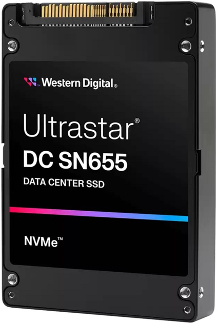 SSD dysk Western Digital Ultrastar SN655 WUS5EA1A1ESP7E3 15.36TB U.3 PCI Express 4.0 3D NAND TLC (0TS2463) - obraz 3
