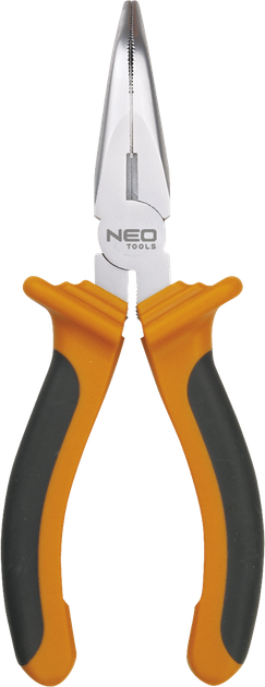 Szczypce NEO Tools wydłużone zakrzywione 200 mm 01-016 (5907558401608) - obraz 1