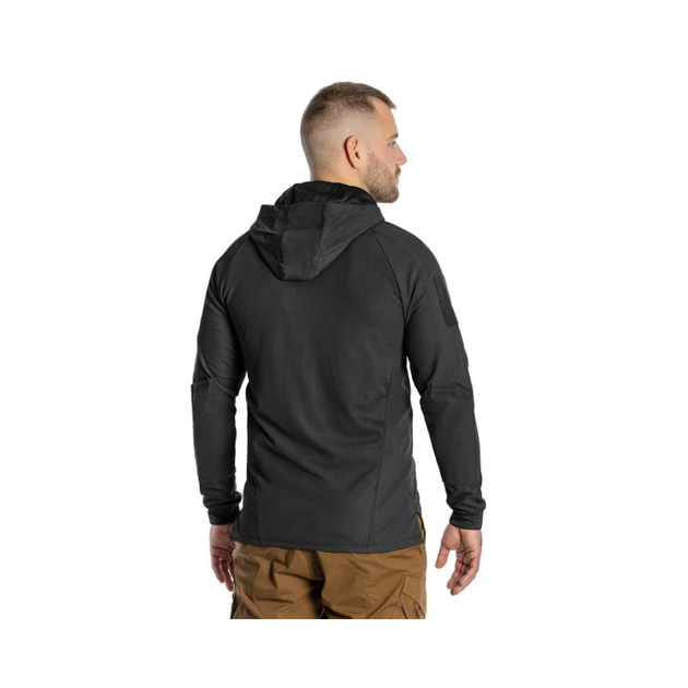 Кофта тактическая Helikon-Tex RANGE HOODIE - TopCool S Чорний - изображение 2