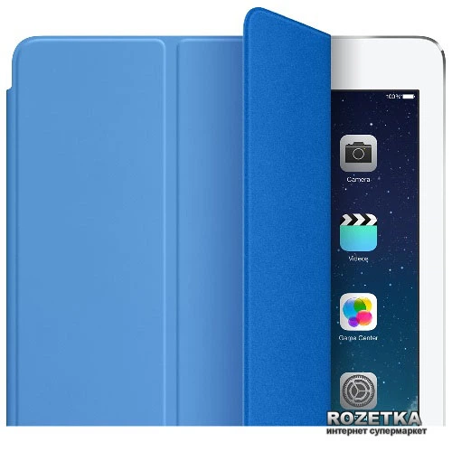 Обложка Apple Smart Cover для iPad Air Blue (MF054ZM/A) - изображение 6