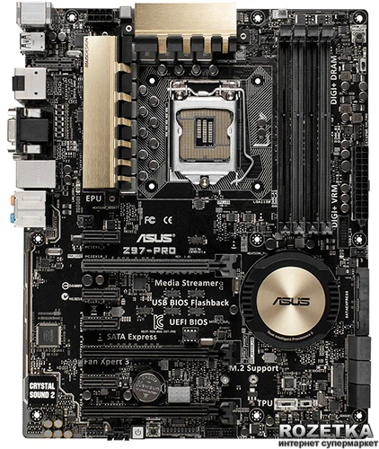 Материнская плата Asus Z97-Pro (s1150, Intel Z97, PCI-Ex16) – фото