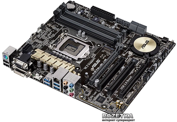 Материнская плата Asus Z97M-Plus (s1150, Intel Z97, PCI-Ex16