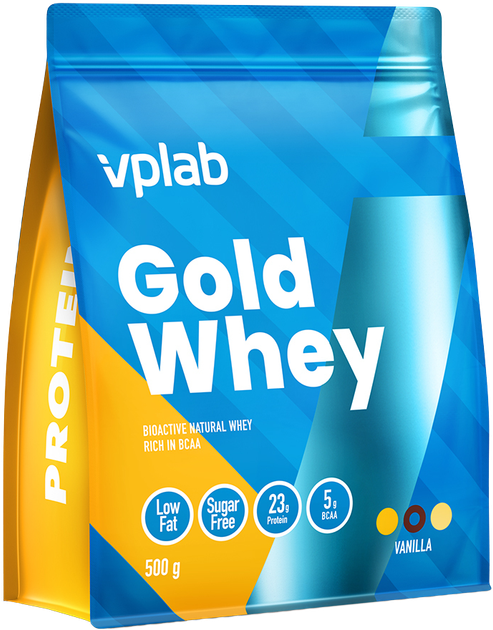 Białko VPLab Gold Whey 500 g Vanilla (5060730361678) - obraz 1