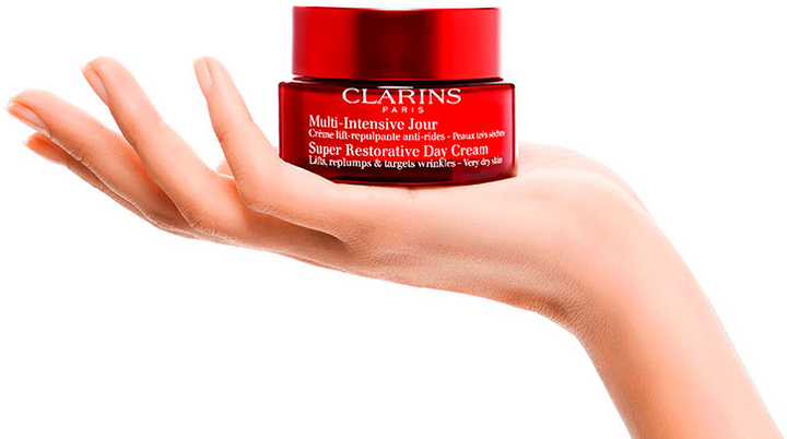 Krem do twarzy Clarins Multi-Intensive Jour Super Restorative Przeciwstarzeniowy 50 ml (3666057064494) - obraz 4