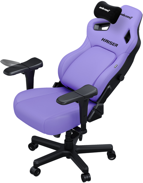 Кресло для геймеров Anda Seat Kaiser 4 Size XL Purple Premium PVC (AD12YDDC-XLL-20-V-PV/C) - изображение 2