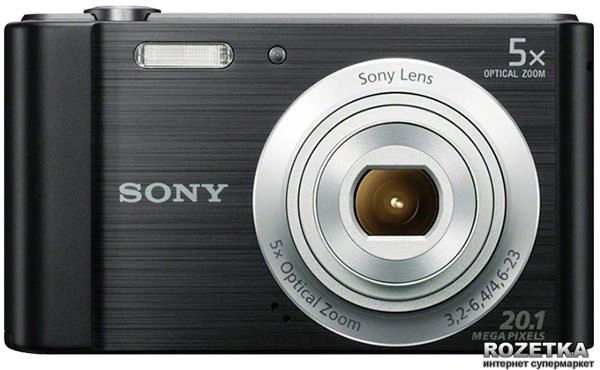Фотоапарат Sony Cyber-Shot W800 Black (DSCW800B.RU3) Офіційна гарантія! - зображення 1