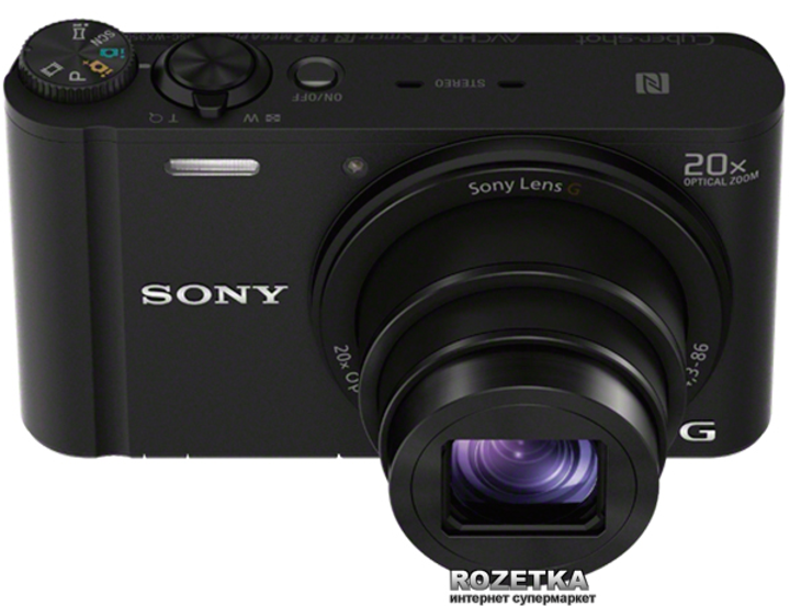 Фотоапарат Sony Cyber-shot WX350 Black (DSCWX350B.RU3