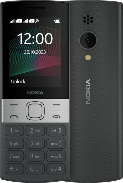 Telefon komórkowy Nokia 150 TA-1582 DualSim Black (6438409088727) - obraz 1