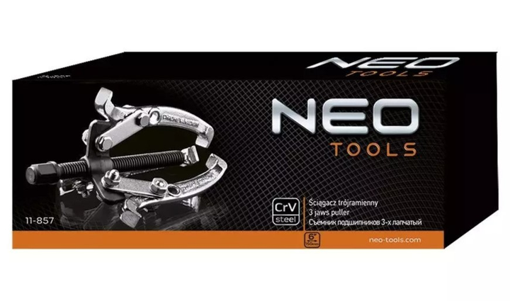 Ściągacz do łożysk NEO Tools 3-łapowy 6" 11-857 (5907558416862) - obraz 7