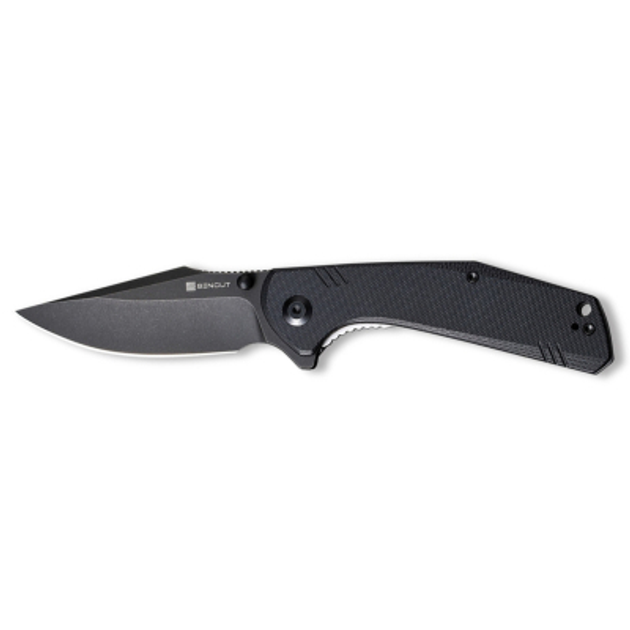 Нож Sencut Actium Blackwash Black G10 (SA02C) - изображение 1