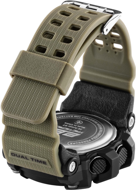 Мужские часы 2E Armor GT Army Green с компасом и шагомером - изображение 5
