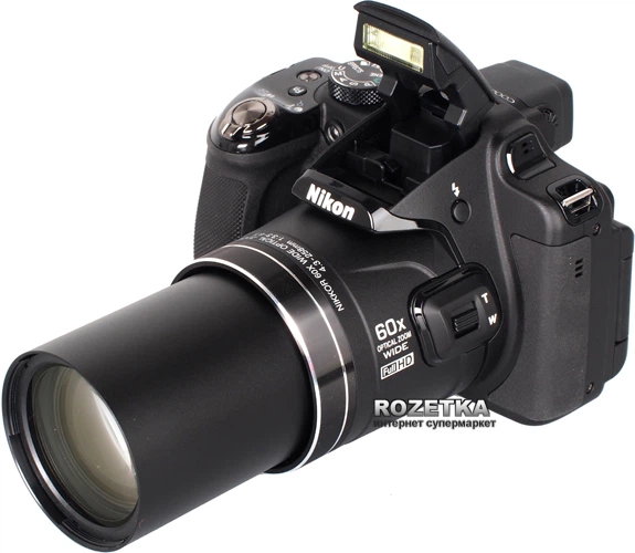 Фотоаппарат Nikon Coolpix P600 Black (VNA480E1) + карта