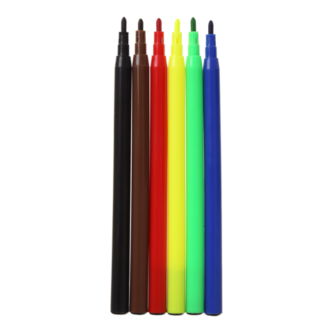 Фломастери ZiBi 6кол. 2810 SMART Line "МАШИНКА" (24) /ZB.2810/ - изображение 2