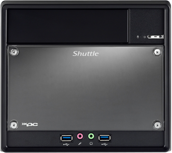 Obudowa Shuttle Barebone SH610R4 S1700 Black (SH610R4) - obraz 2