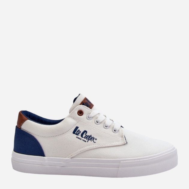 Чоловічі кеди низькі Lee Cooper LCW-24-02-2140 43 Біле (5904292130795) - зображення 1