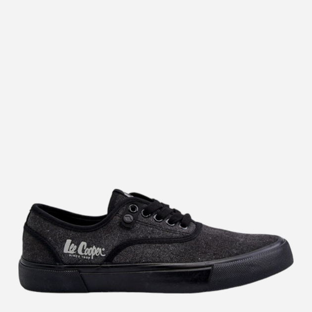 Чоловічі кеди низькі Lee Cooper LCW-24-02-2150 43 Чорні (5904292133710) - зображення 1