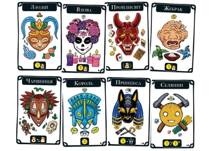 Настольная игра Lord of Boards Маскарад (Mascarade 2nd edition) (укр.) (LOB2307UA) - изображение 3