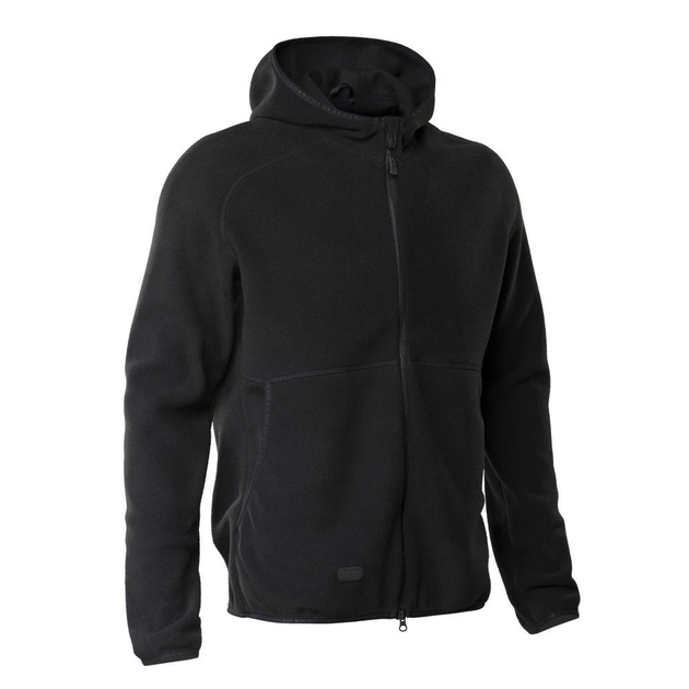 Военная кофта M-Tac Lite Microfleece Hoodie Black M - изображение 2