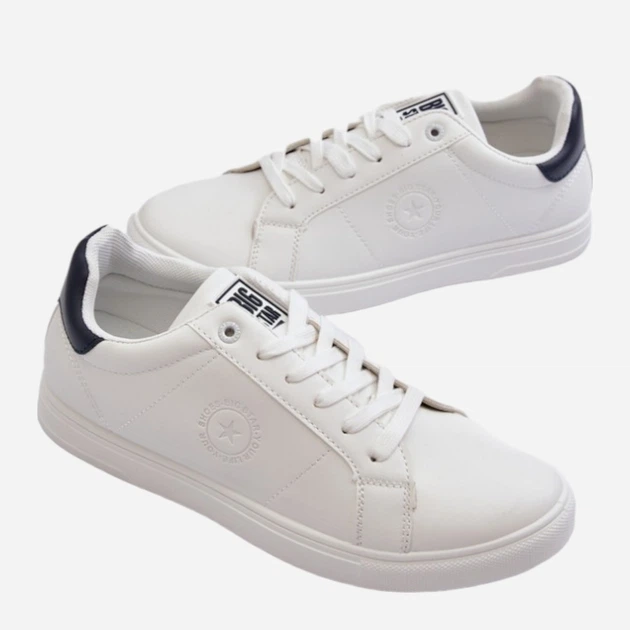 Sneakersy męskie Big Star NN174282 42 Białe (5900714731267) - obraz 6