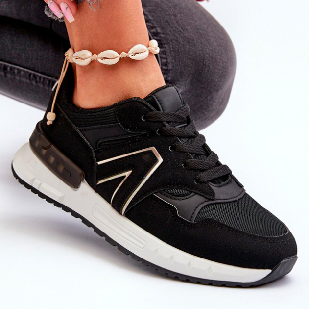 Buty sportowe damskie Vinelli 40 Czarne (5905677179828) - obraz 7