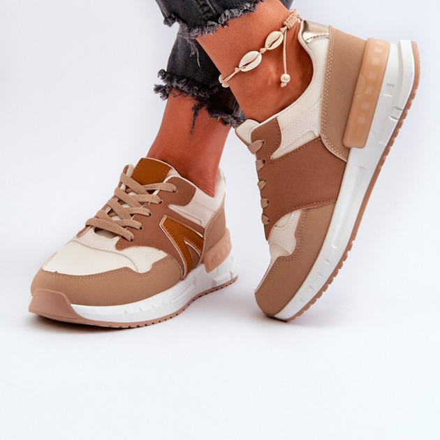 Buty sportowe damskie Vinelli 40 Brązowe (5905677179767) - obraz 3