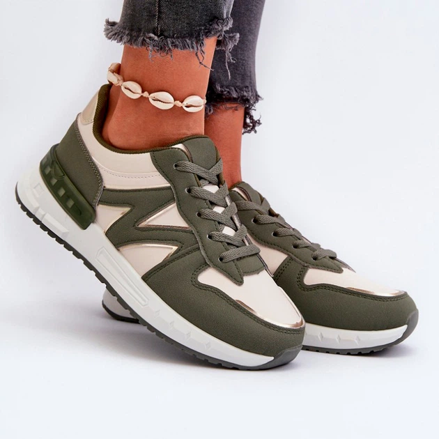 Buty sportowe damskie Kaimans 37 Zielone (5905677179491) - obraz 4