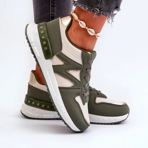 Buty sportowe damskie Kaimans 37 Zielone (5905677179491) - obraz 7