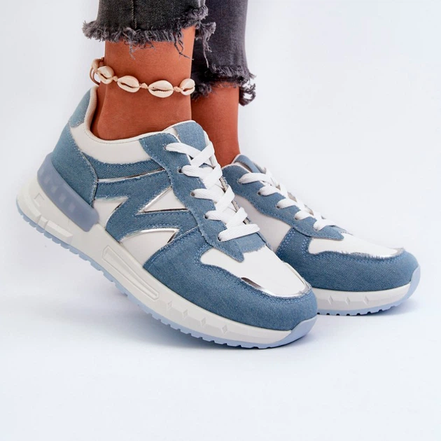 Buty sportowe damskie Kaimans 37 Niebieskie (5905677179439) - obraz 4