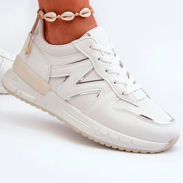 Buty sportowe damskie Kaimans 37 Białe (5905677179316) - obraz 6